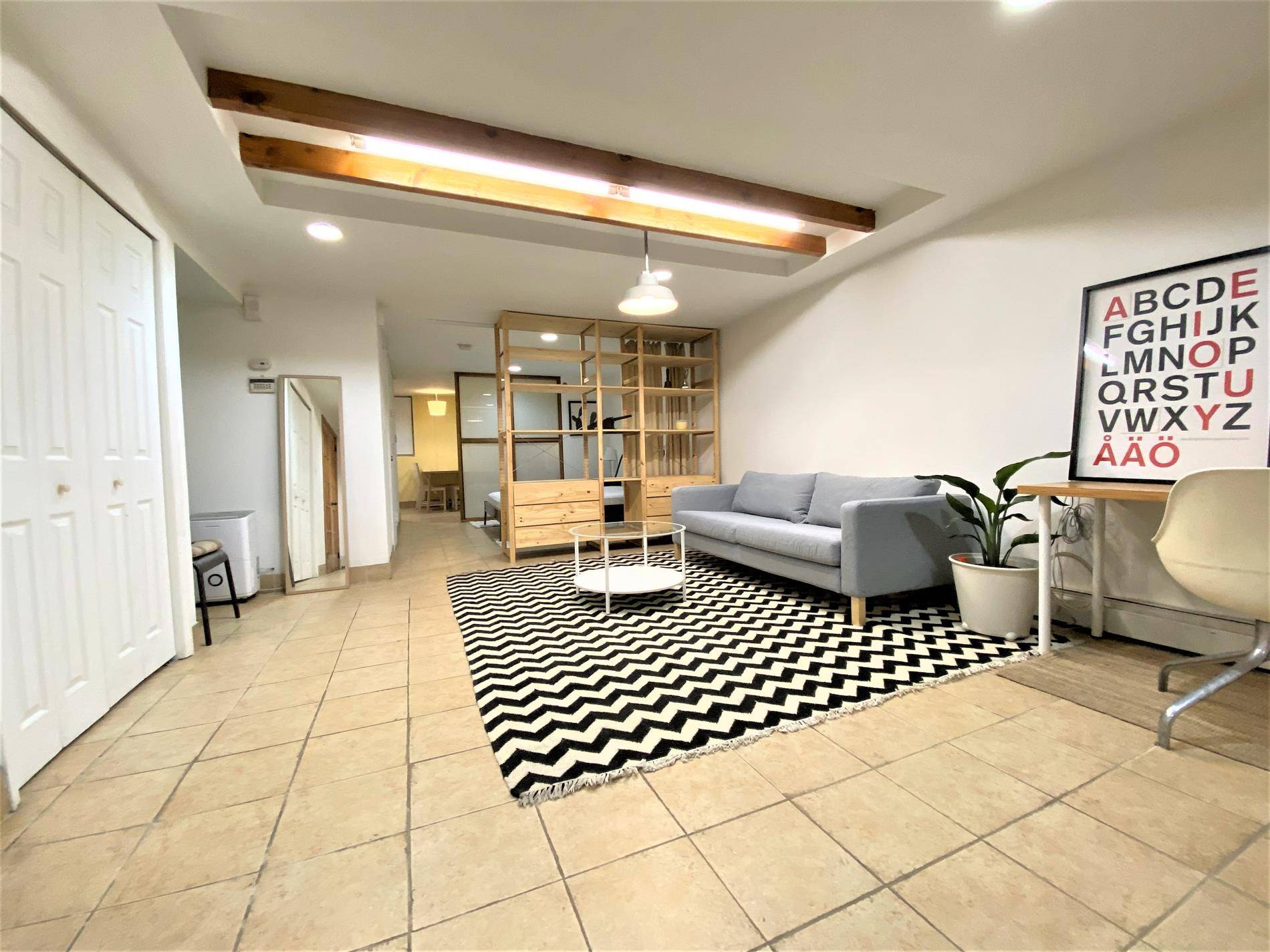 Come home to a respite from the hustle and bustle of the City to your very own nature park, across from McCarren Park.