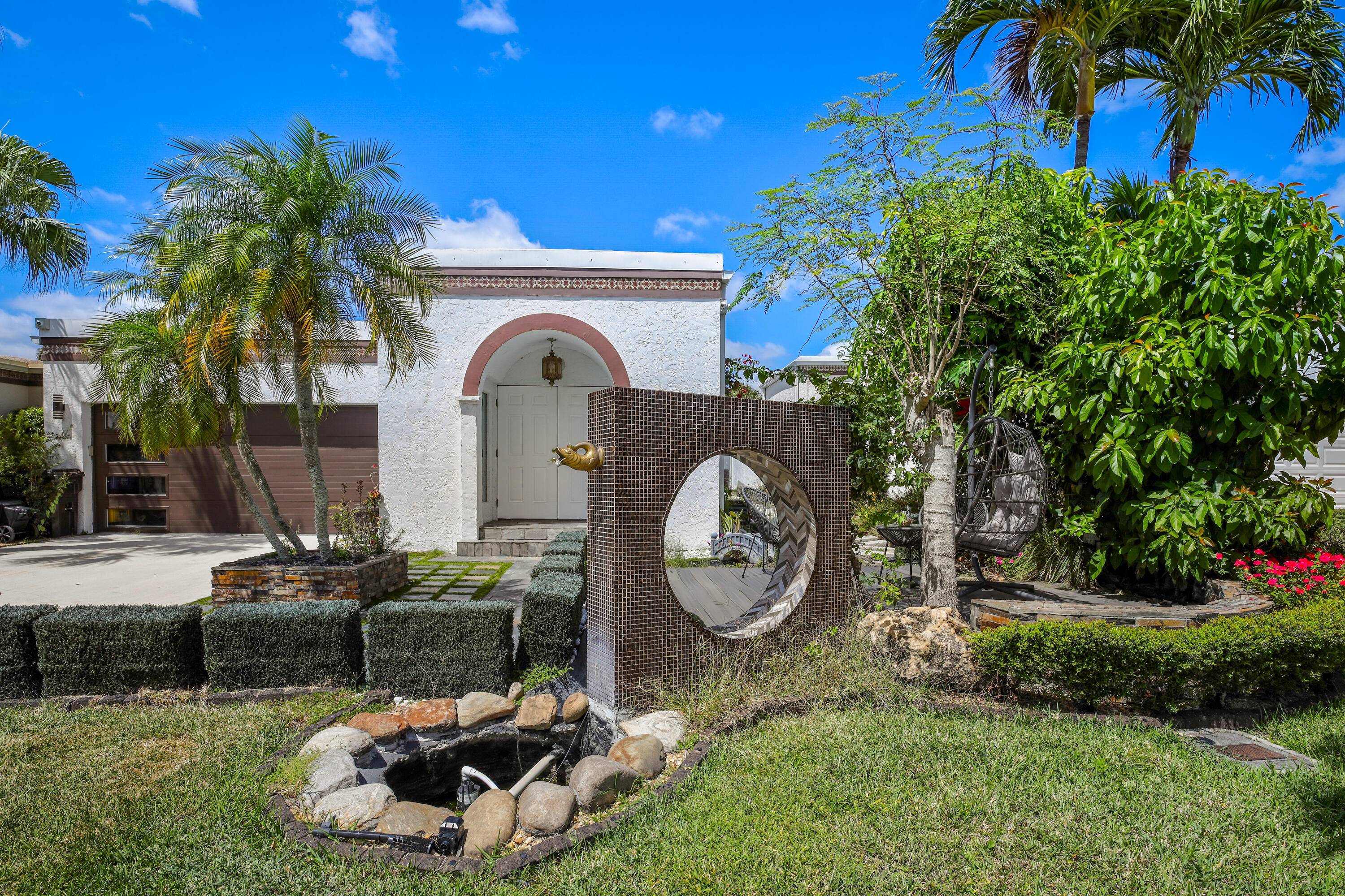Must see this unusual home overlooking the golf course.