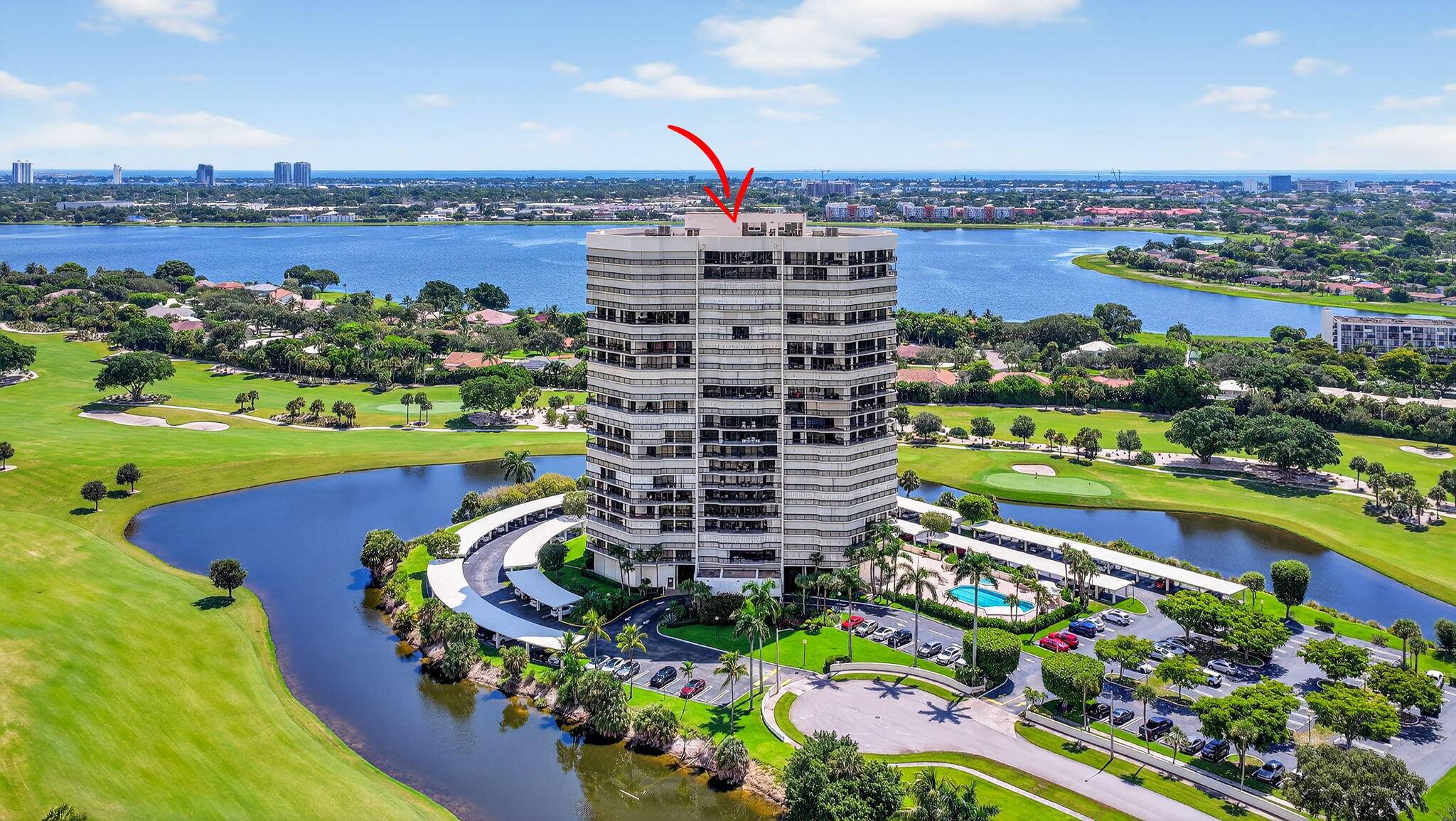 Exquisitely renovated 3BR 2BA condo over looking the new prestigious Banyan Cay Golf course, showcasing breathtaking water and golf views.