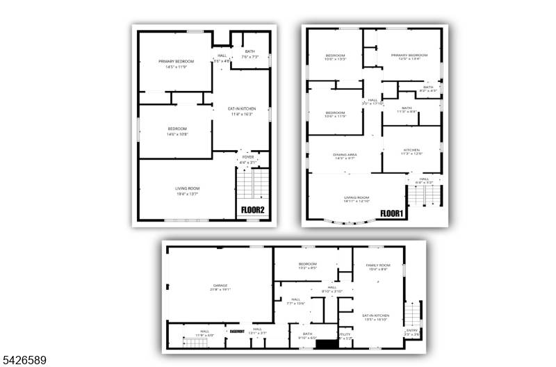 Exceptional opportunity to own a well maintained 2 family home in desirable Lyndhurst.