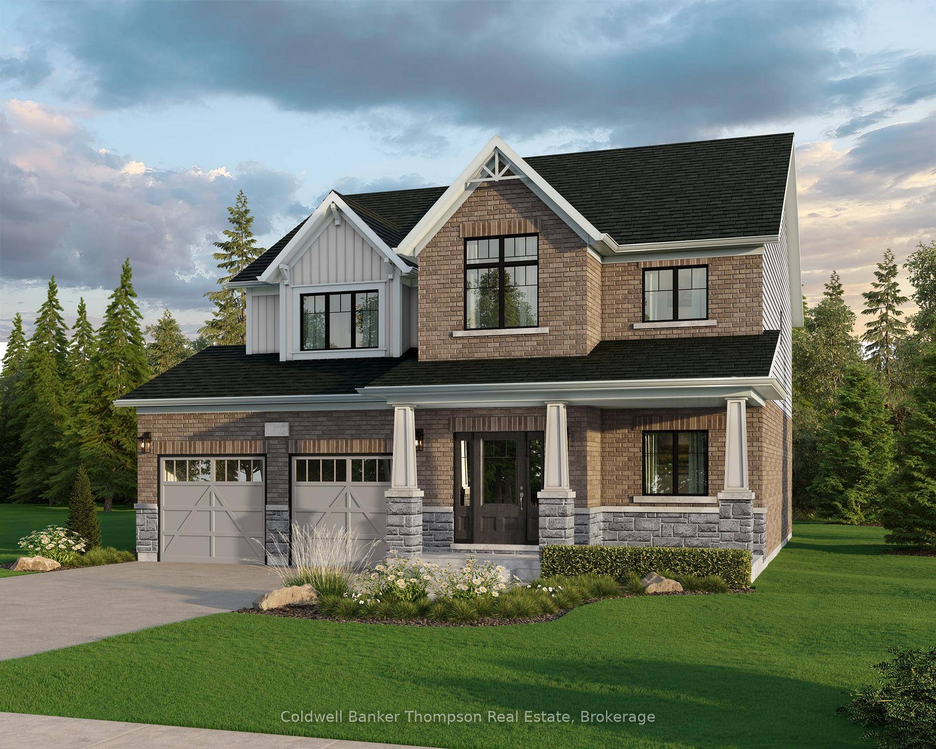 Welcome to the Woodstream community, where Devonleigh Homes presents the exceptional Kensington floor plan, a thoughtfully designed two storey residence soon to be built.