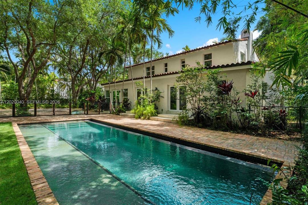 Newly renovated 1920s compound in Miami Beach s prestigious La Gorce Country Club enclave, once owned by Carl Fisher.