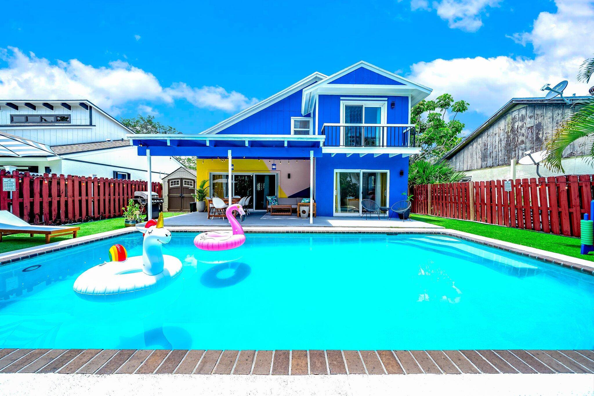 Welcome to this renovated 3 bedroom, 2 bath, 2 story pool home in the heart of Delray Beach.