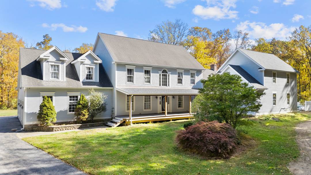 Set on 6. 16 acres across two separate lots, A fully attached legal in law ADU with full sized kitchen, 2 bathrooms, oil heat, mini split hookups, and separate entrance ...