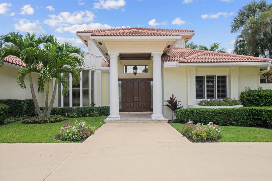 Located in Palm Beach Polo community, this stunning 4 bedroom, 5 bathroom home offers just under 5, 000 square feet of elegant living space, featuring vaulted ceilings, a split bedroom ...