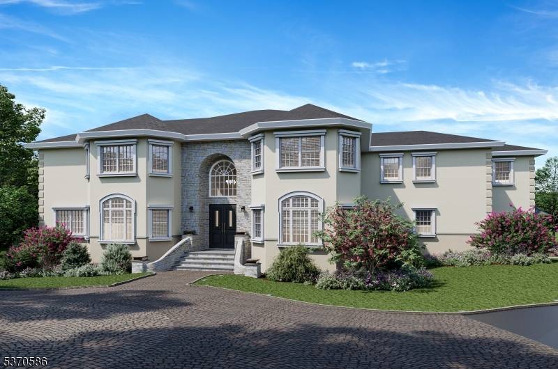 Welcome to a truly custom colonial masterpiece nestled on 1.