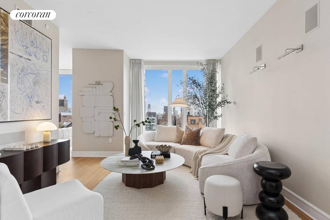 Spectacular High Floor Residence at The Ariel West Upper West Side Welcome to one of the Upper West Side's most coveted addresses a breathtaking 2, 668 square foot 4 bedroom ...