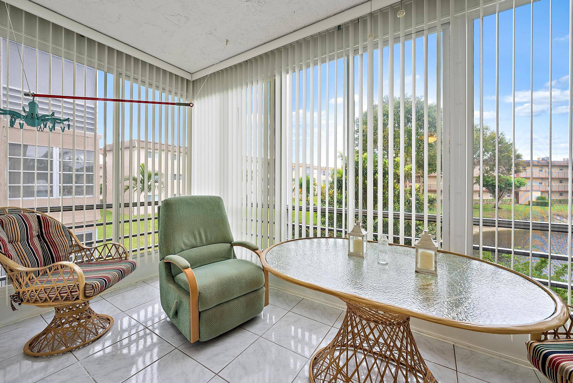 Welcome to your serene escape in the vibrant Lakeside Village of Palm Springs, where this two bedroom condo invites you to enjoy a lifestyle filled with comfort and community activities.