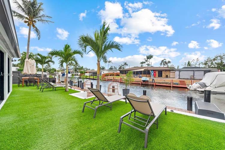 WATERFRONT DUPLEX in Dania Beach, on an ocean access canal a rare OPPORTUNITY for buyers seeking a Dania Beach investment property with boating and short term rental upside.