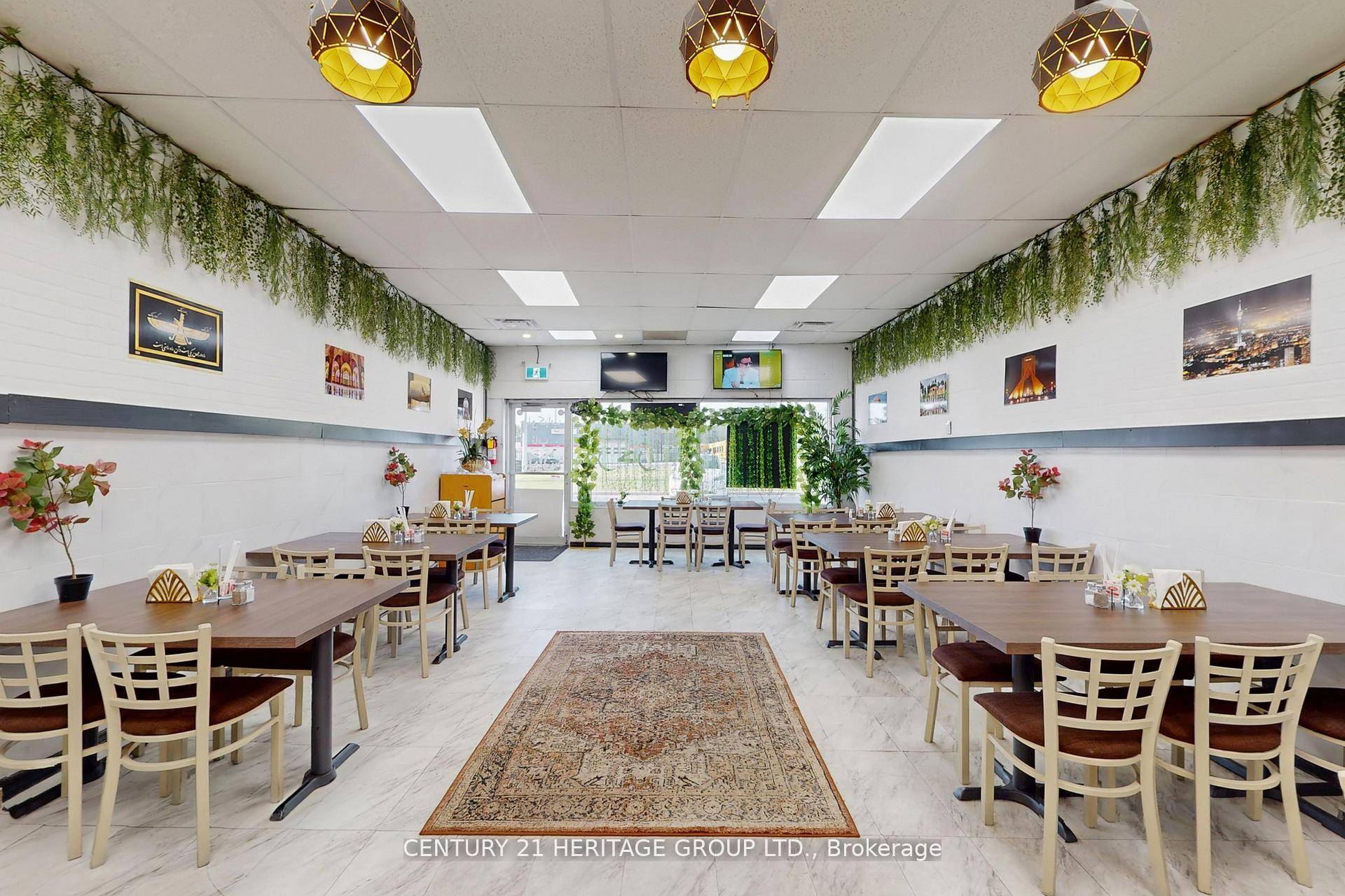 Located in very busy Plaza with ample parking Facing on Mulock DR.