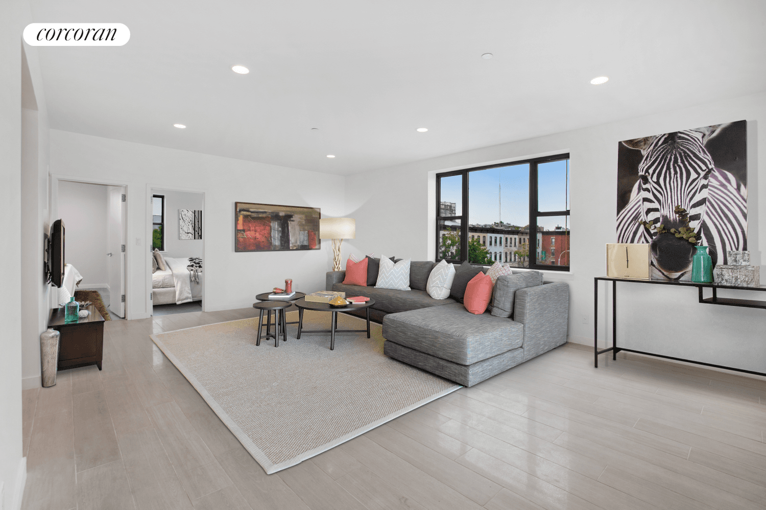 Available Starting July 16thPet Friendly buildingShared laundry room in basementShared bike room in basementShared 5th story roof terraceTrash room on each floorApartment details ; Stunning 2 bedroom 1 bath spacious ...