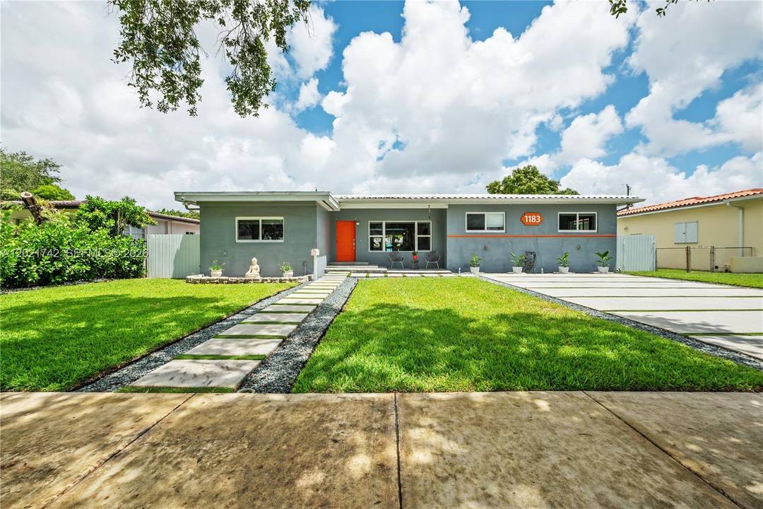 Set on a 9, 525 sq ft lot in Miami Springs coveted Bird Section, this fully updated 4 bed, 3 bath pool home blends timeless charm with modern comfort.