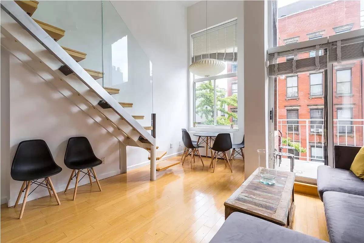 Beautiful loft style, split level condo with 3 bedrooms and 2 full baths in the heart of historic Nolita, This unique apartment with bamboo floors and 18 foot soaring ceilings ...