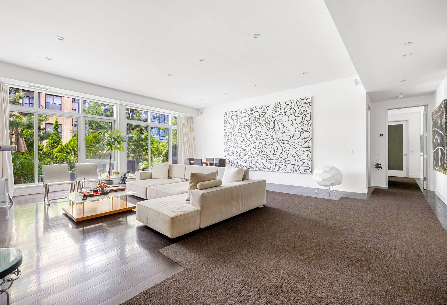 Penthouse Living with Private Terrace in the Heart of the Financial District Welcome to Penthouse 111 at 111 Fulton Street a sprawling 2, 069 SF corner condominium offering 2 bedrooms, ...