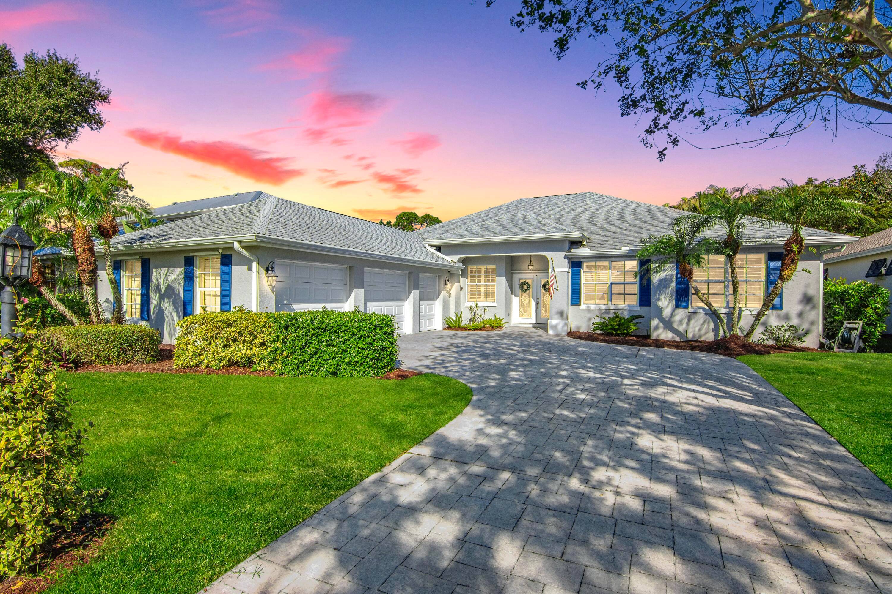 Nestled in Vero Beach's only Audubon Signature Sanctuary Golf Course, this solar heated, screened in pool home offers 4BD, 3BA, 3CG 2, 298 living sq.