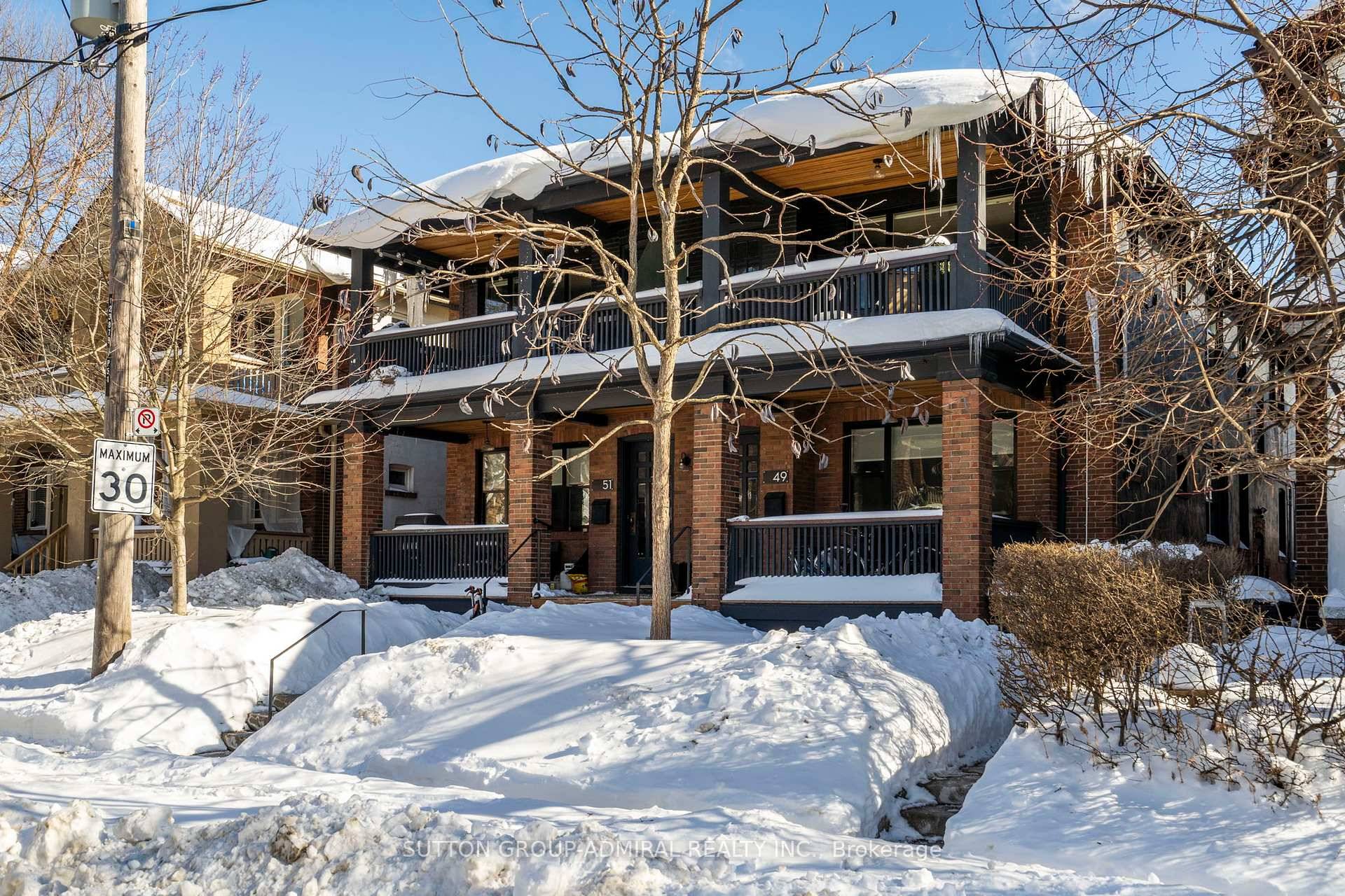 Located in the heart of Toronto's coveted Beaches neighborhood, 49 51 Wineva Avenue presents a rare opportunity to own a well maintained 7 unit apartment building on a quiet, tree ...