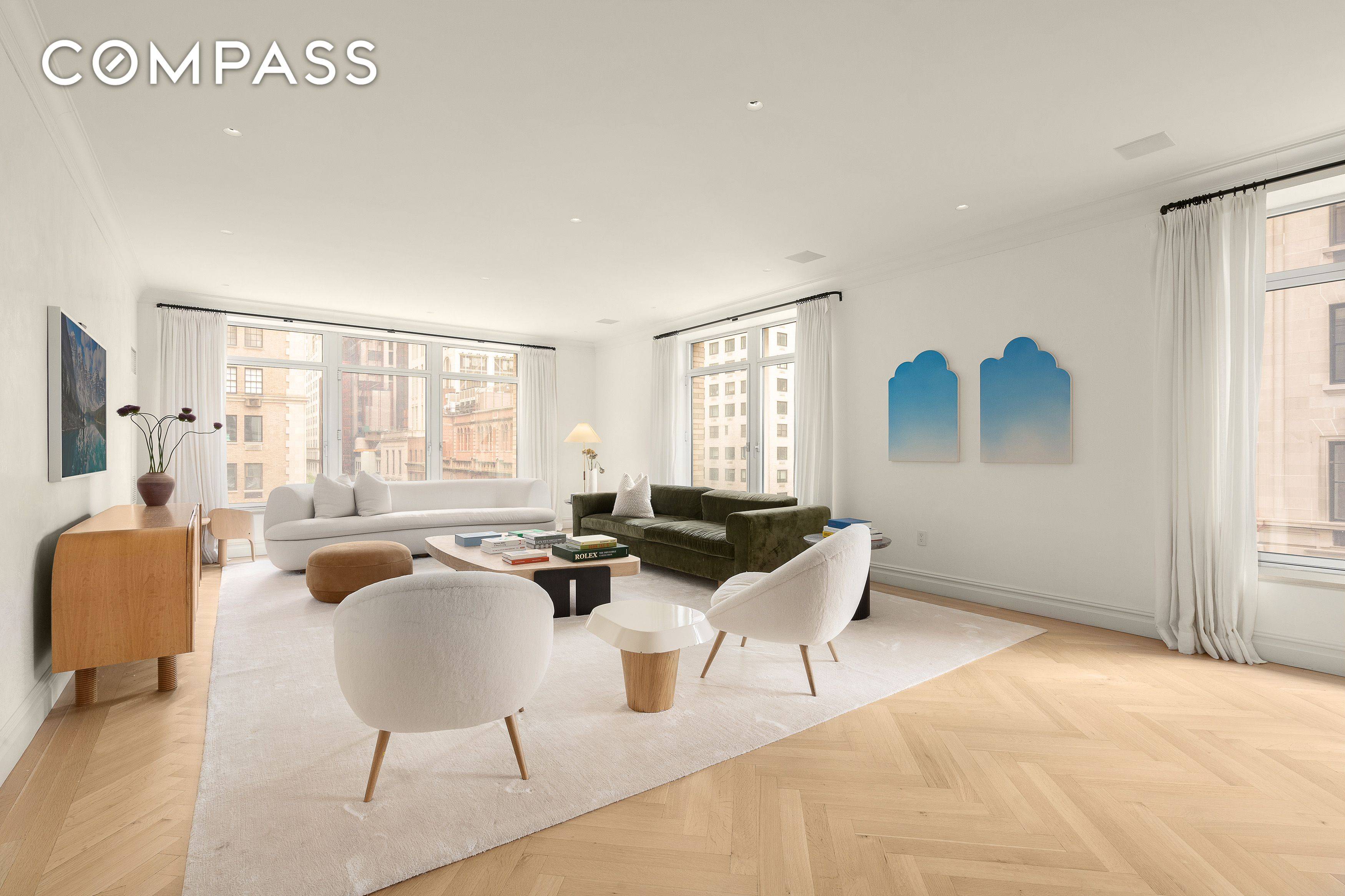 Welcome home to residence 6A at 515 Park Avenue, where elegance meets smart desig.