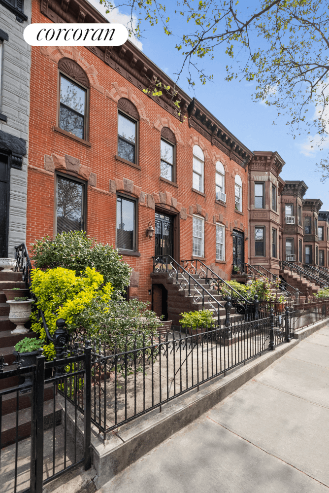 457 54th Street is arguably one of the most handsome homes in the Sunset Park Historic District.