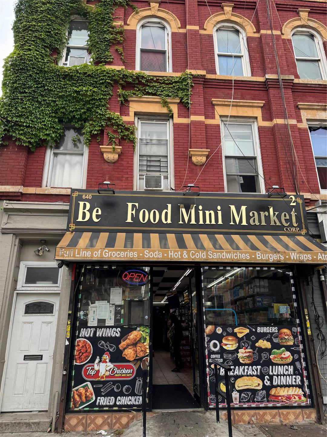 Big Beautiful corner building on Blake ave.