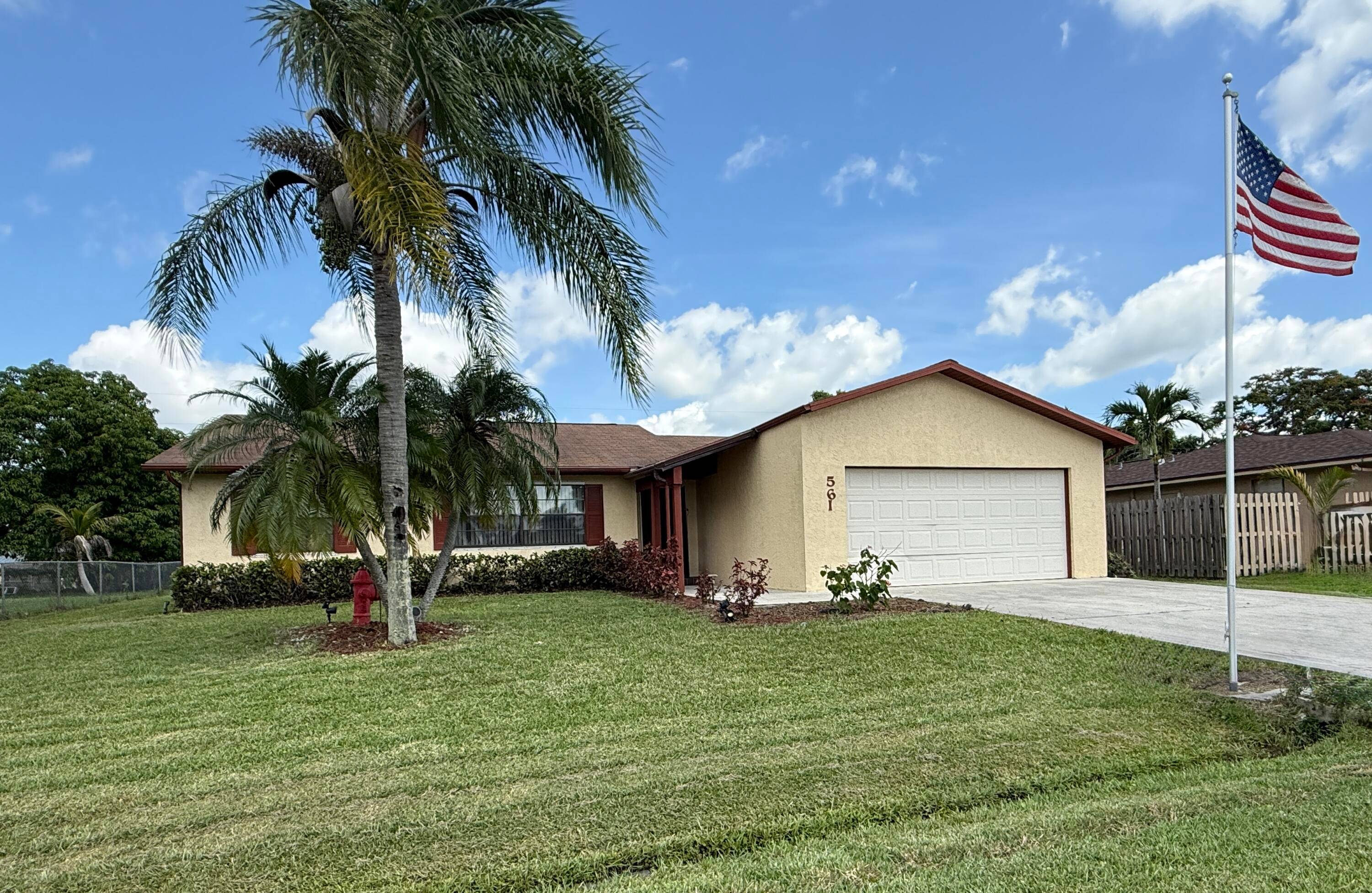 Come see this 3 bedroom, 2 bathroom, 2 car garage home featuring a split floor plan and plenty of space for comfortable living.