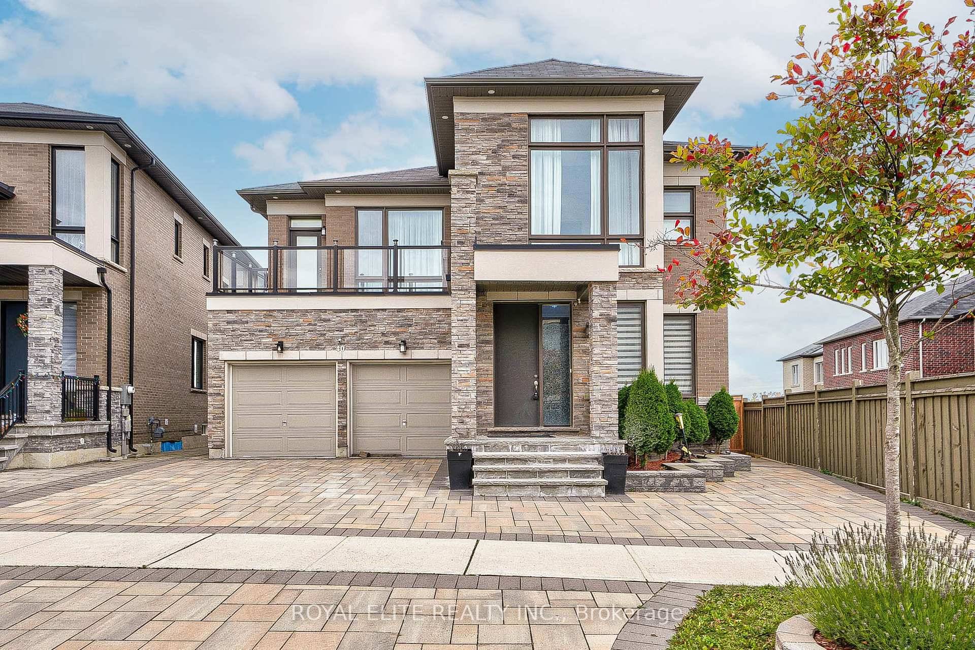 Stunning 6 Years New Detached Home, 3781 Square Feet of Luxurious Above Ground Living Space.