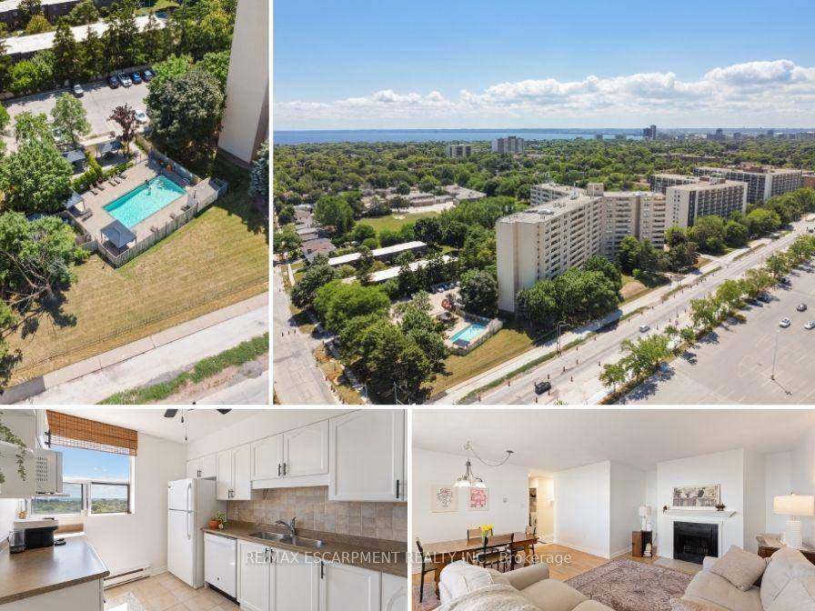 Freshly painted 2 bedroom, 2 bath condo with a stunning view of Lake Ontario from your private balcony.