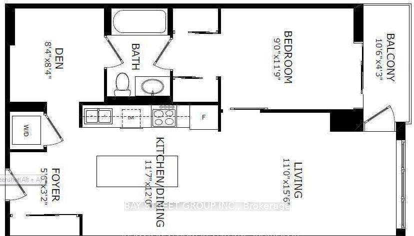 Welcome To The Sun filled 1 Bedroom Plus Den In The Heart Of North York !