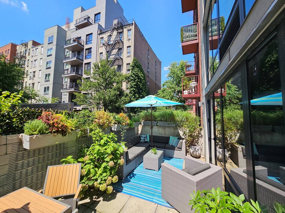 Welcome to Apt 202 at the Cereza with Rare Private Garden Terrace.