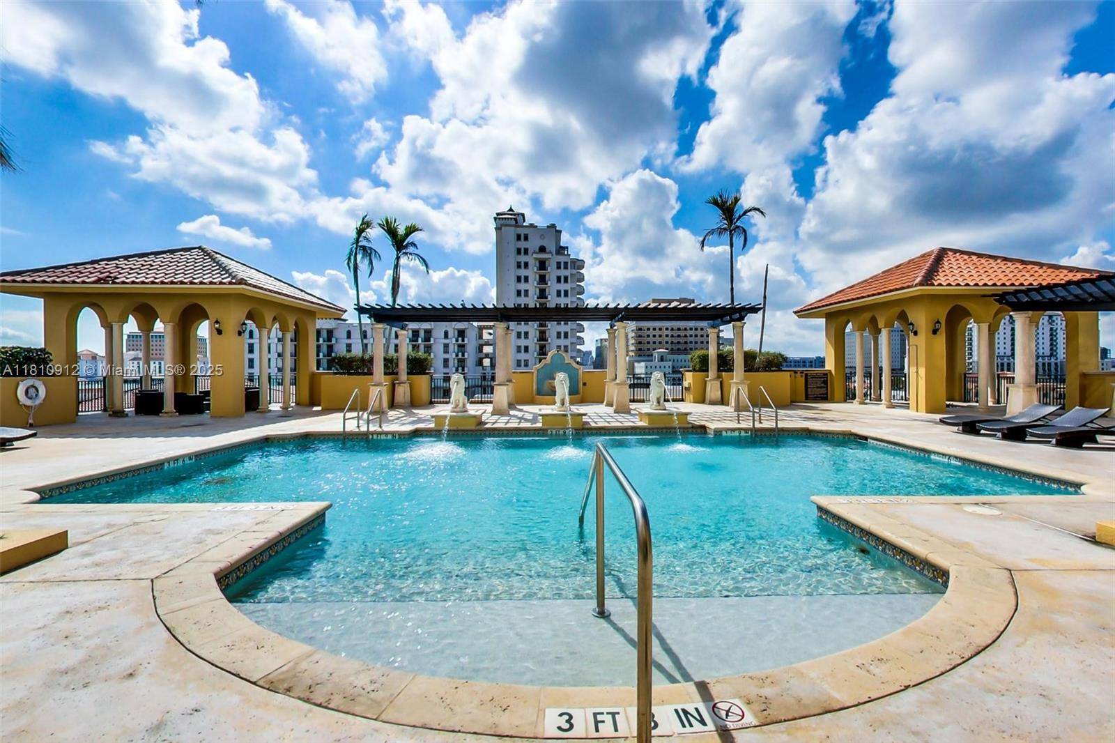 Amazing corner unit in the heart of Coral Gables in a Mediterranean style Boutique Building.