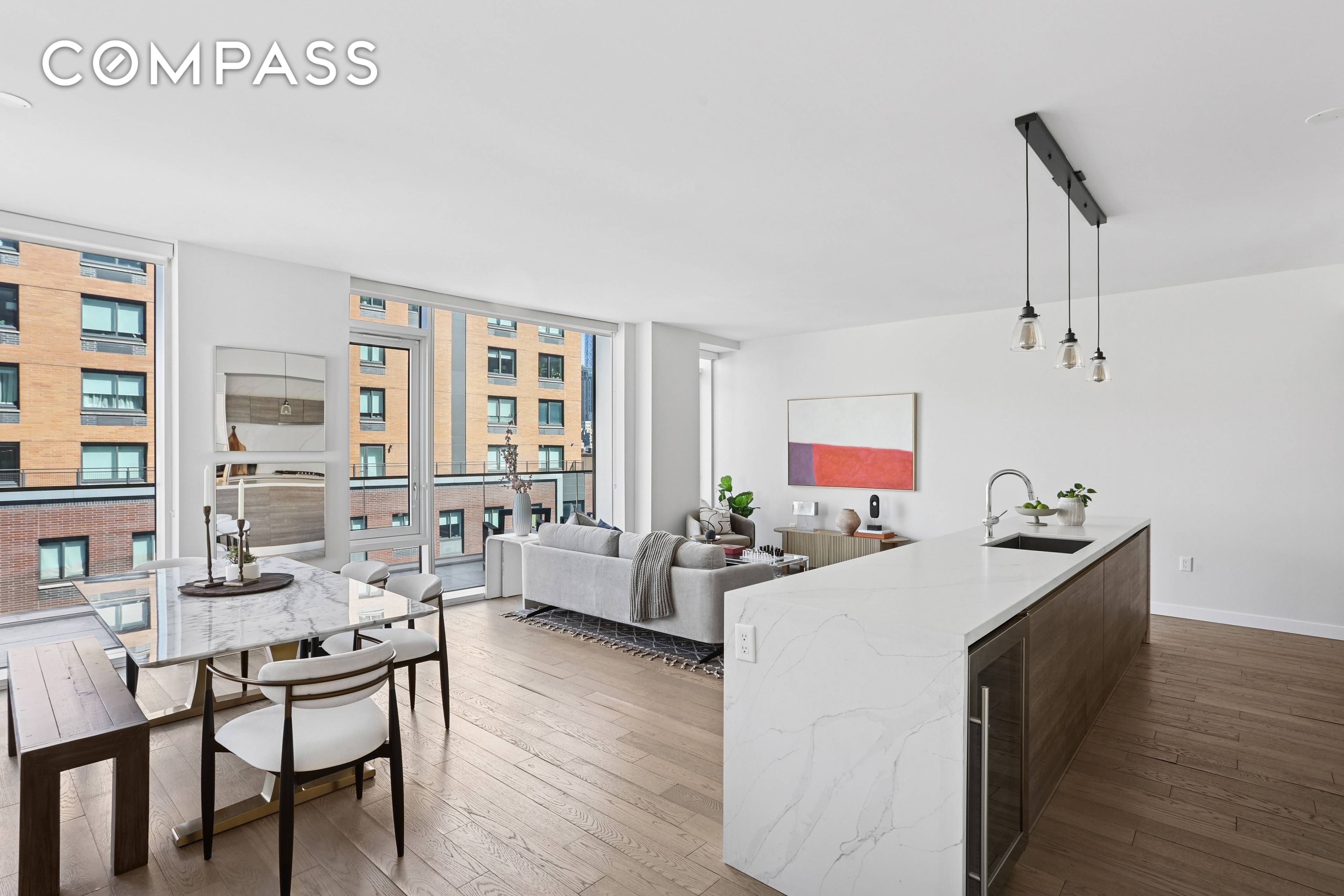 Showings and Open House are by Appointment, Please Schedule in Advance Welcome to Residence 10B at Charlie West, where contemporary design meets urban sophistication !