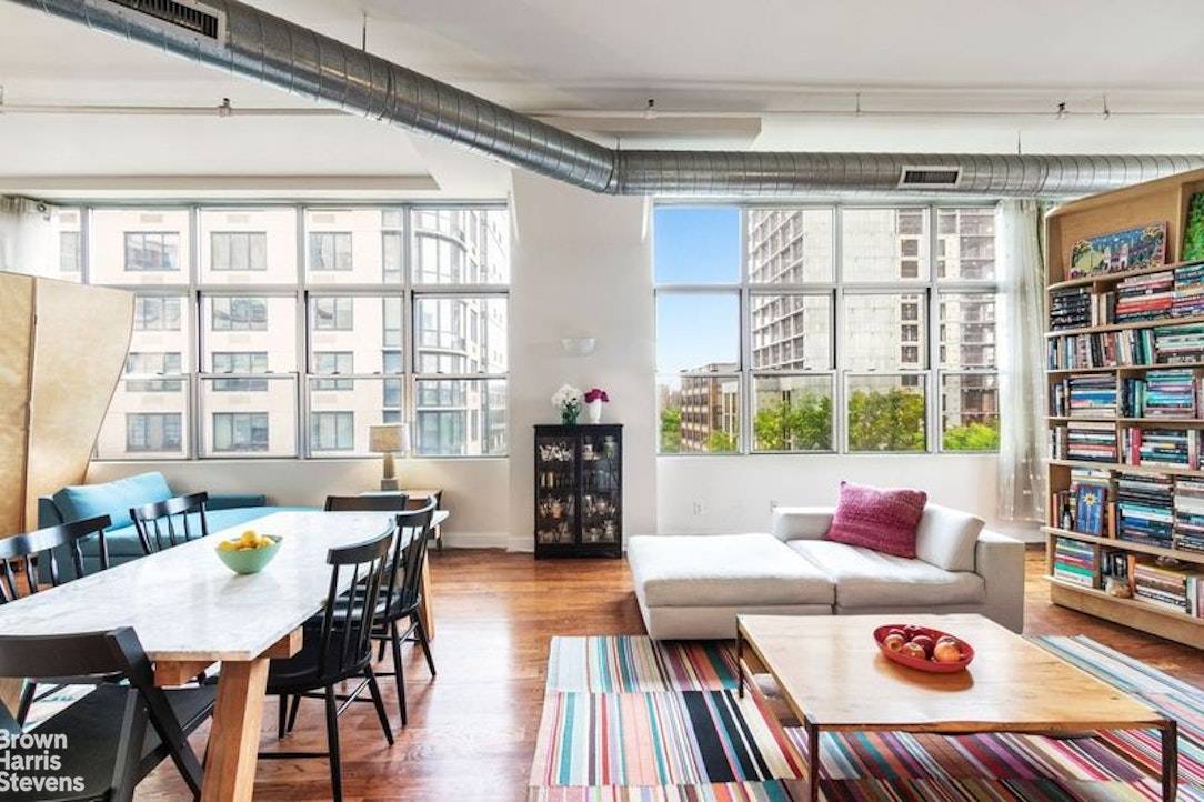 Don't miss the opportunity to own an extraordinary Loft in the rarely available A line at the charming and historic Toy Factory Lofts Condominium in the heart of downtown Brooklyn.