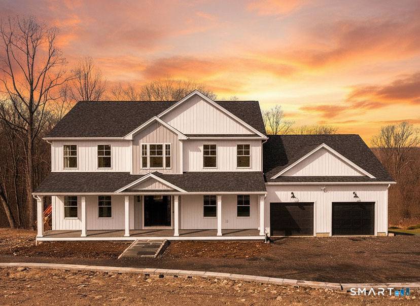 Luxury new construction set on a scenic 3.