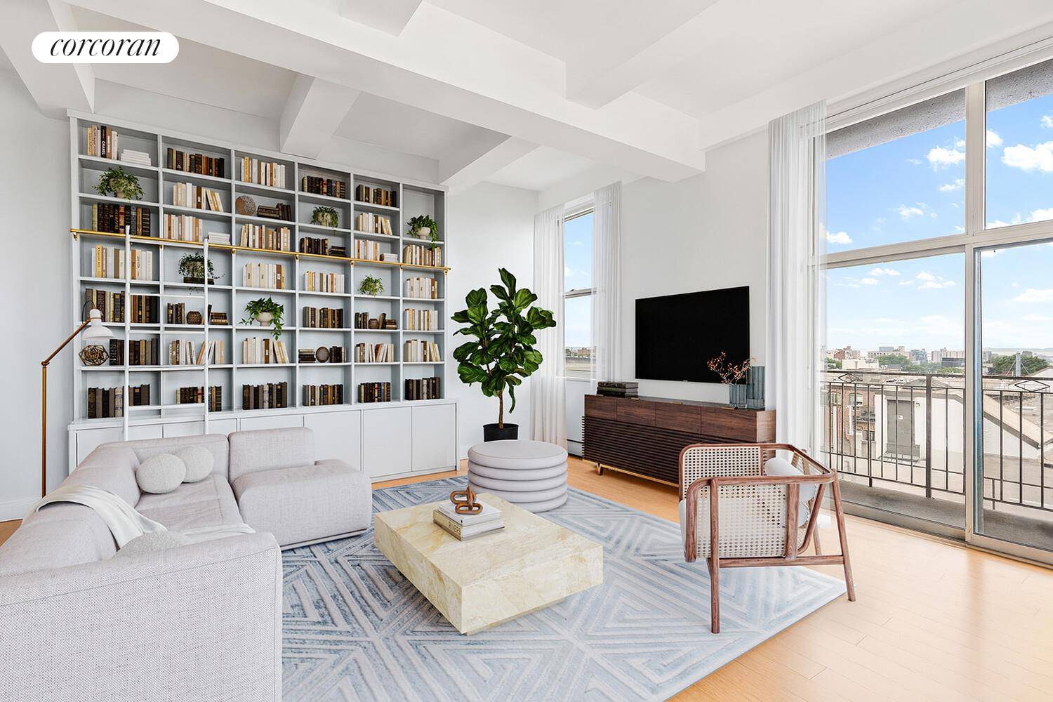 438 12th Street, 5C NEW AT THE ANSONIA This smashingly gorgeous NW corner loft is now available at the coveted Ansonia Clockworks.