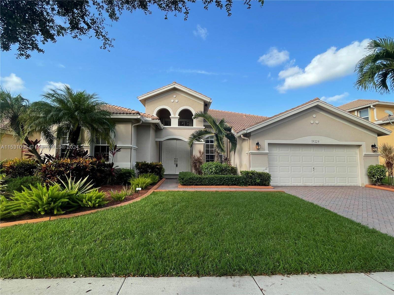 One Story Home in Isles at Weston Gated Community.
