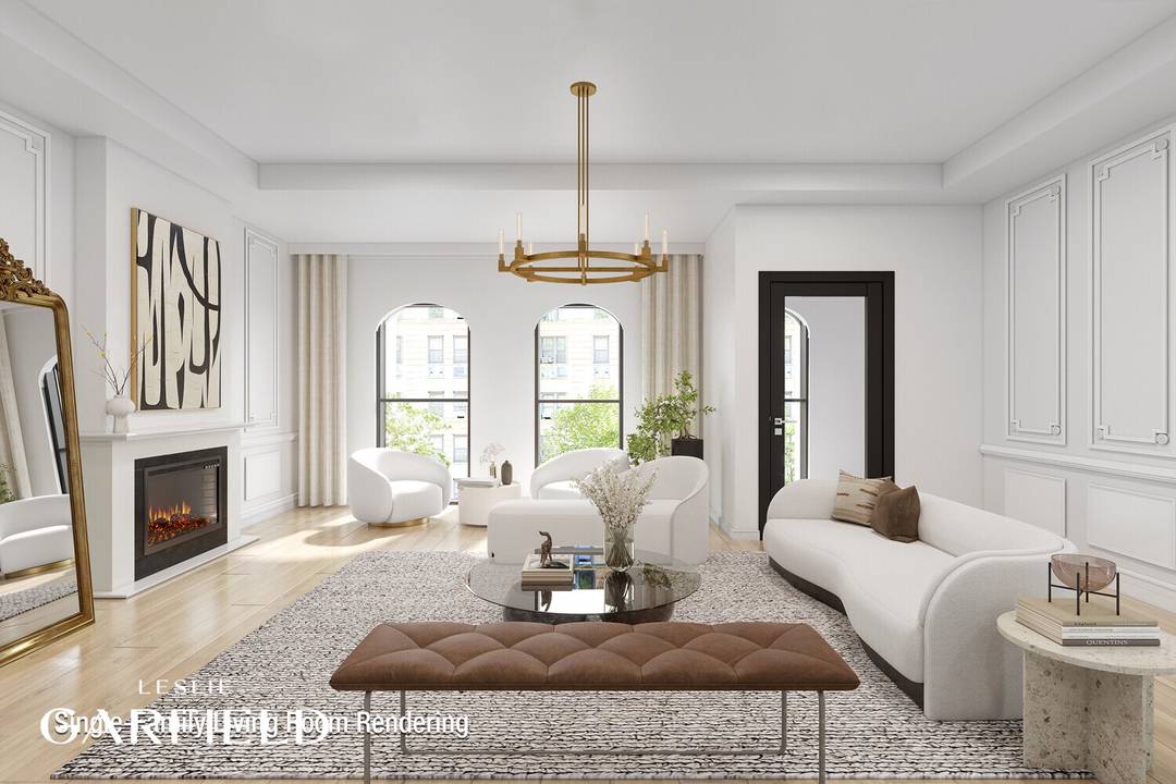Currently configured as a five unit elevatored income producing property, 23 West 69th Street also offers the opportunity to create a grand seven story single family residence.