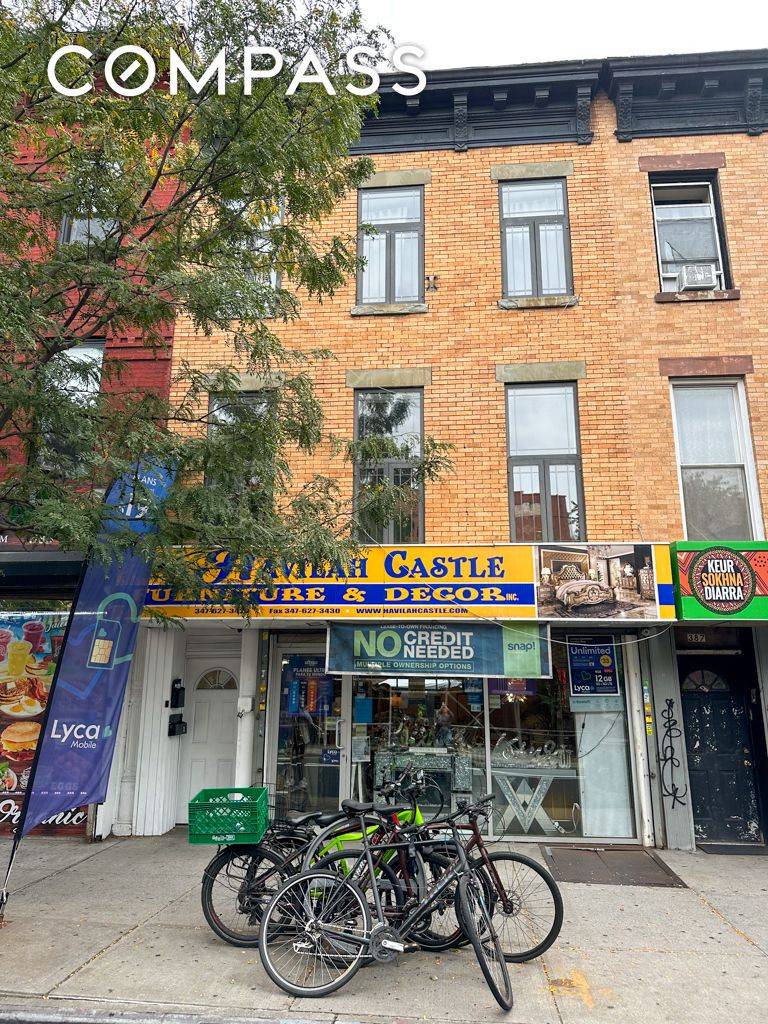 Unlock the potential of this mixed use property, located in the heart of Bedford Stuyvesant.