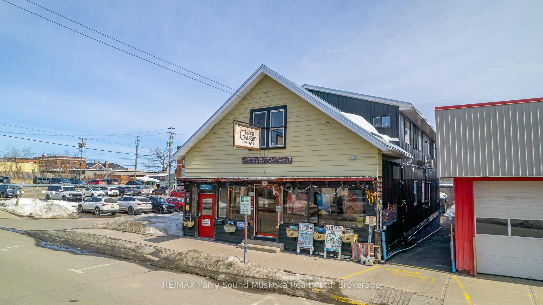 In the heart of Parry Sound, 47 Gibson Street is a historic 4 unit building that beautifully combines rich heritage with artistic flair.
