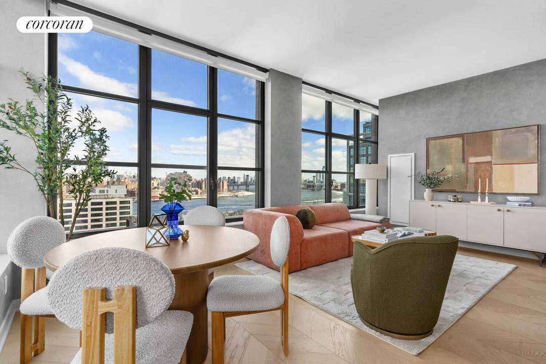 High on the 16th floor, this river facing corner two bedroom at Front amp ; York has been fully customized with elevated, design driven upgrades rarely seen in the building.