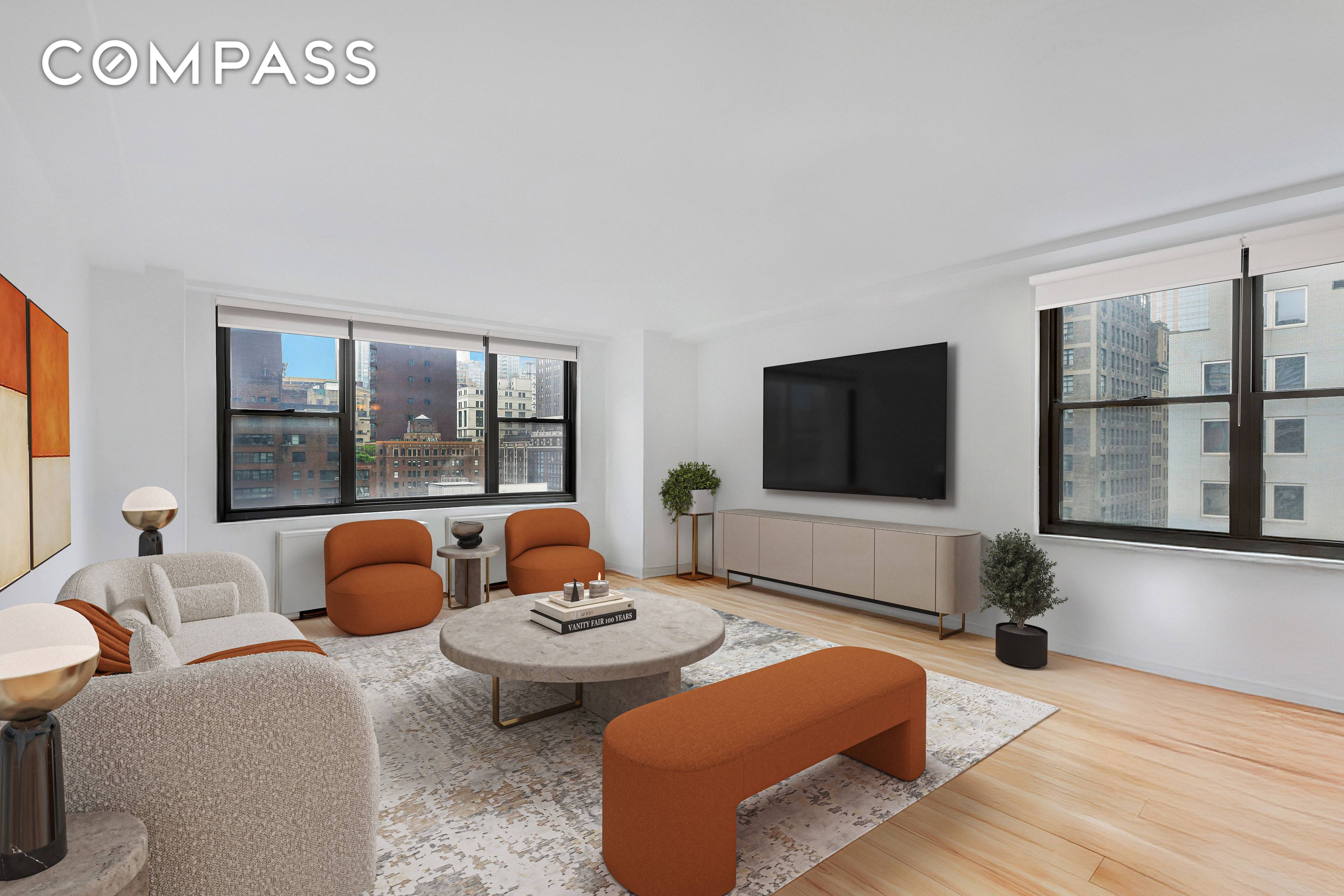 Welcome to luxurious urban living at its finest in the heart of Manhattan !