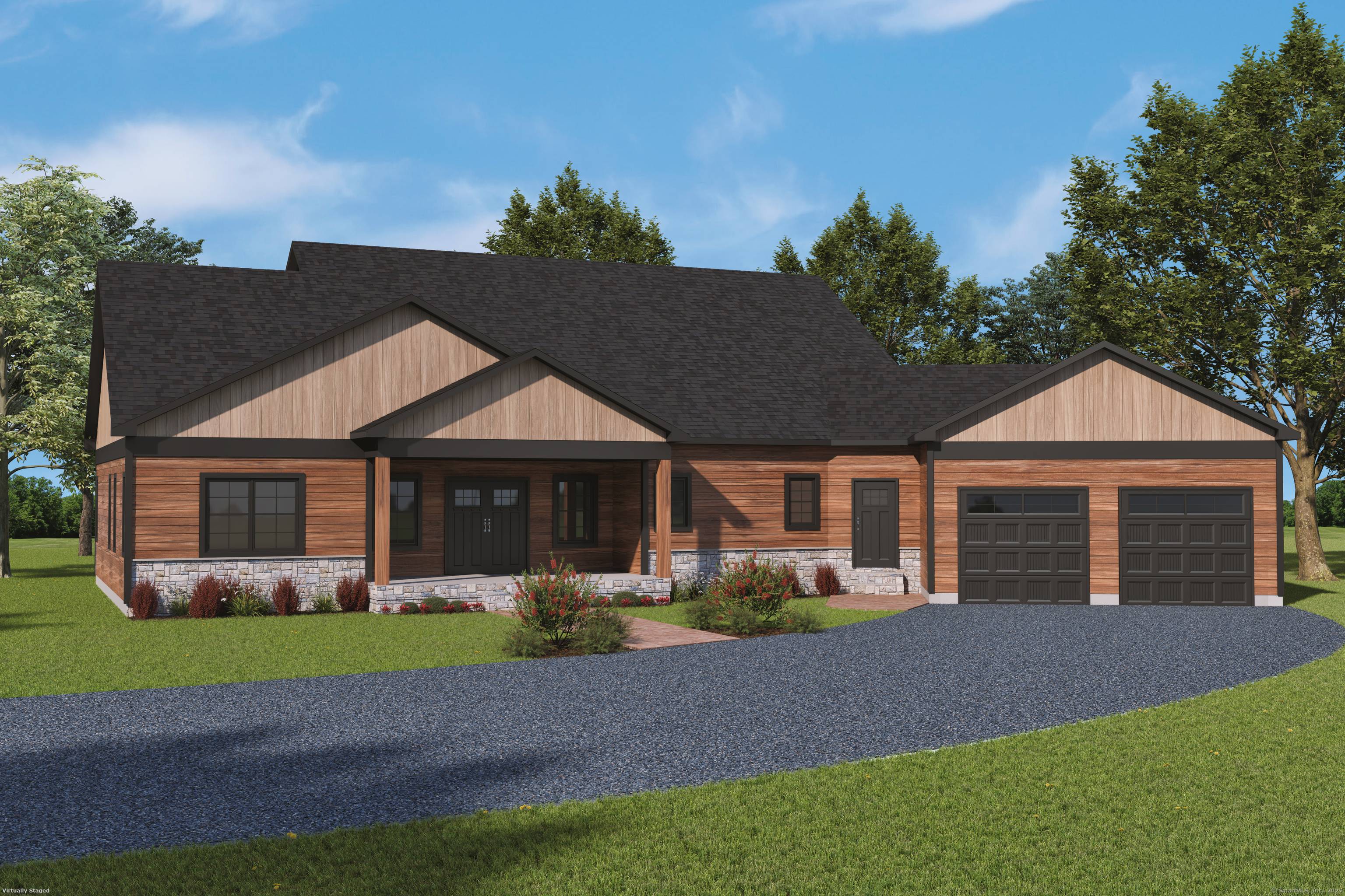 Luxury Ranch Style Home To Be Built by DHS Copeland Builders Woodstock, Ct Offered on a Private 5 Acre Parcel Bring Your Plans or Use Ours !