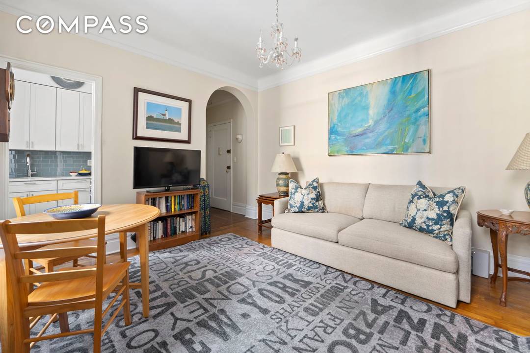 Welcome to this thoughtfully updated one bedroom offering a peaceful and private home.