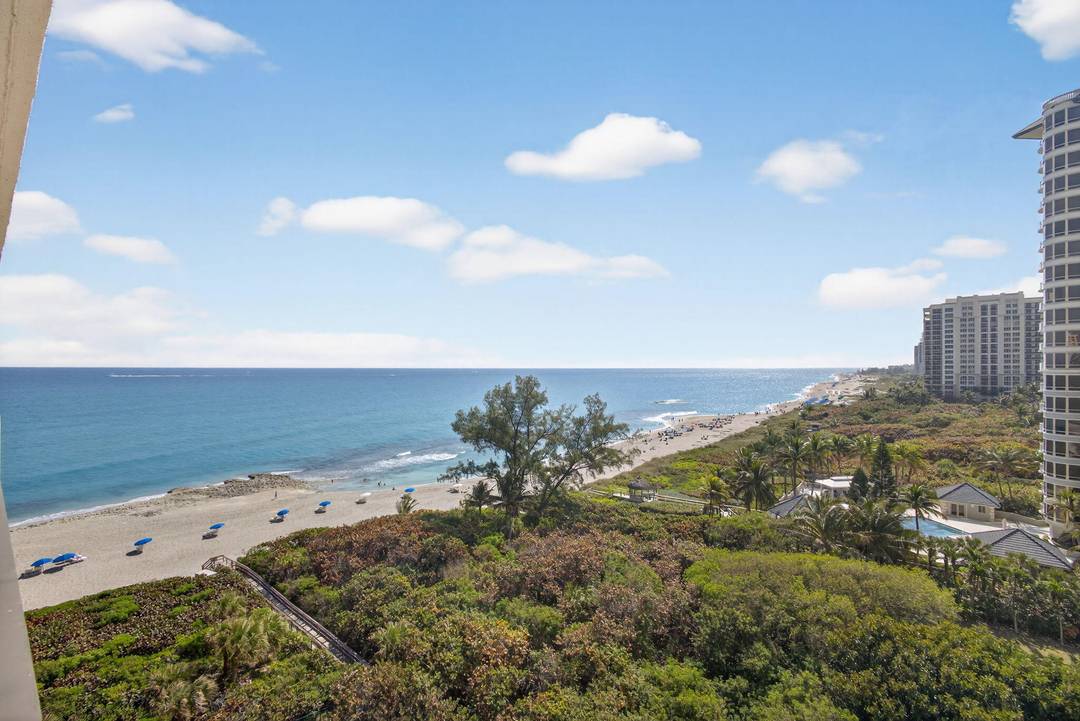 Direct Southern Exposure with Multi Million Dollar Views Over Beautiful Singer Island Beach.