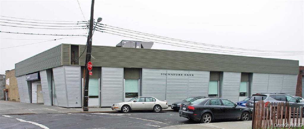 This corner property, previously used as banking facilities, is a prime opportunity for either end users or future development.