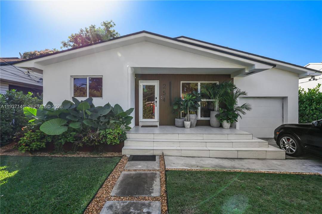 Fully renovated residence with refined modern design, located in an emerging, highly sought after and increasingly exclusive Miami enclave.
