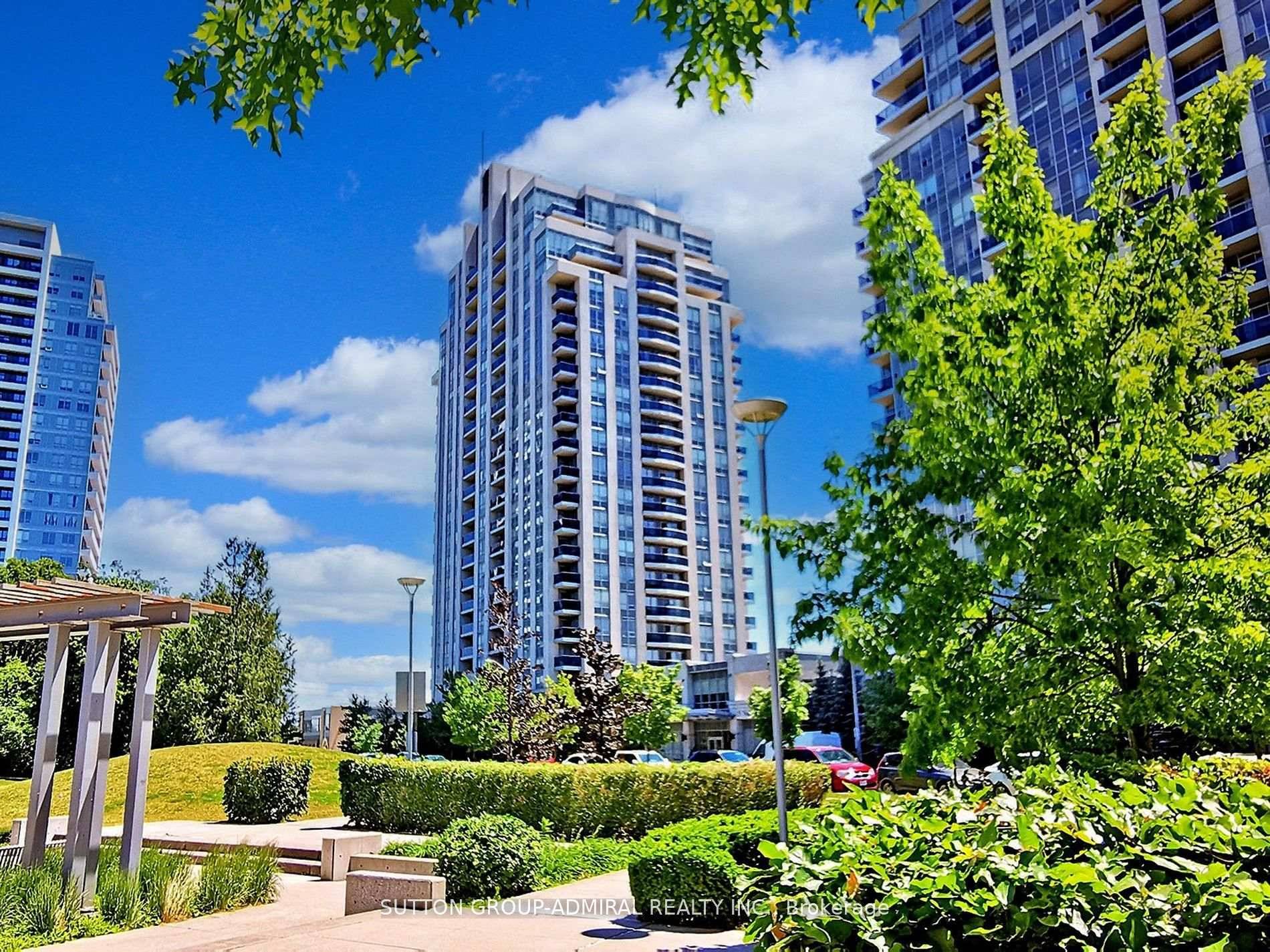 Luxury 2 bedroom, 2 washroom condo in Thornhill with an expansive balcony and stunning south view.