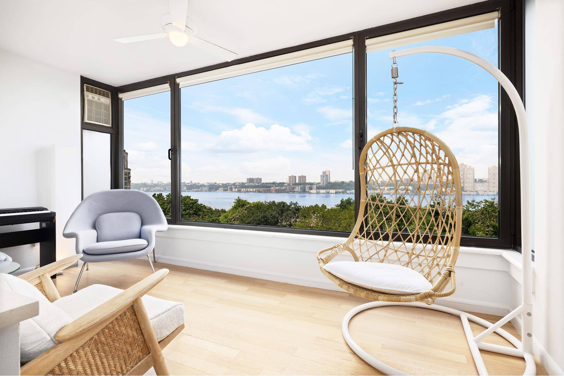ALL OPEN HOUSES ARE BY APPOINTMENT ONLY VIEW VIDEO FOR MORE INFORMATION This meticulous combination of two apartments created river facing perfection !
