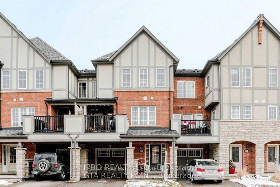 Stunning Built By Mattamy 3 Storey Freehold Townhome In The Sought After Oakville Preserve Community Is Home To 3 Bedrooms, 3 Bathrooms amp ; A Rare Oversized Balcony.