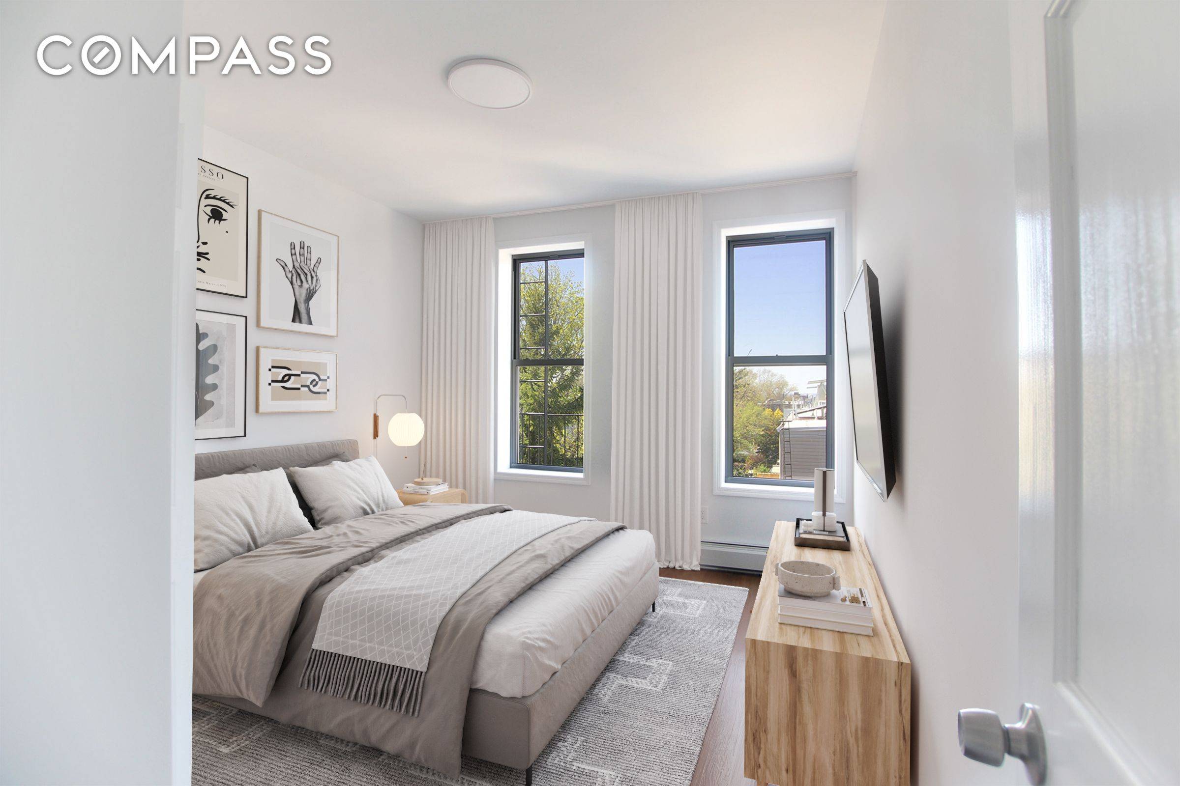 This apartment has been completely renovated and is in mint condition, having never been lived in.