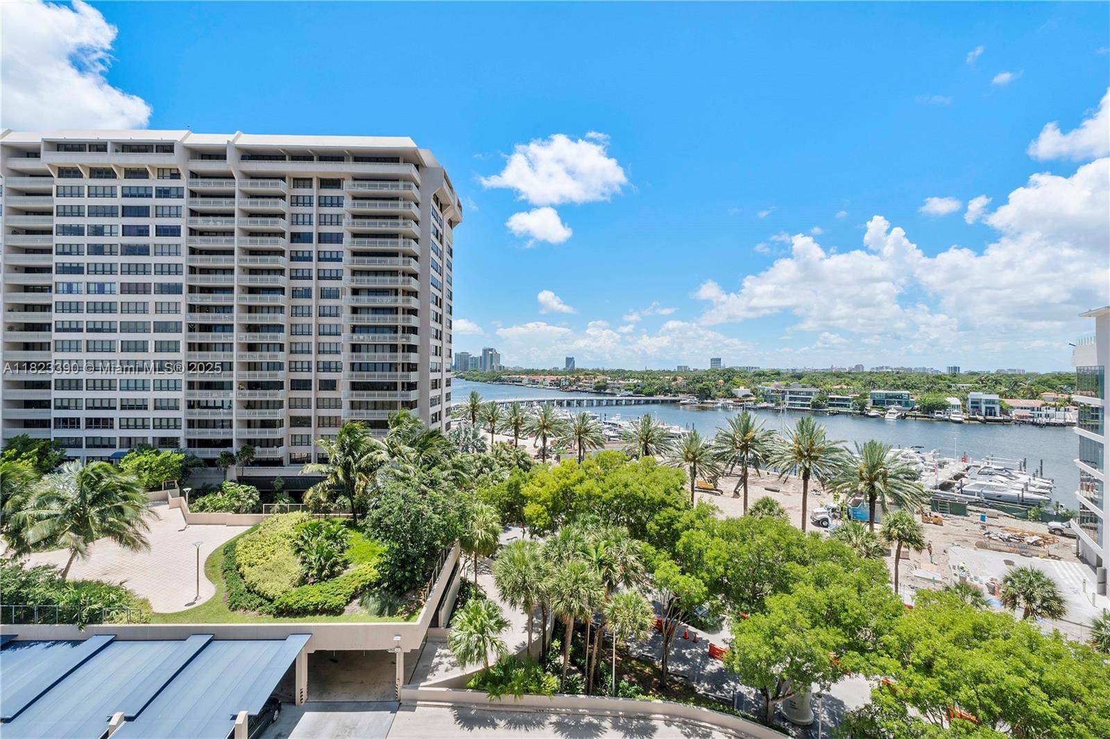 Experience luxury waterfront living in this spacious 2 bedroom, 2 bathroom residence at Grove Isle in Coconut Grove.