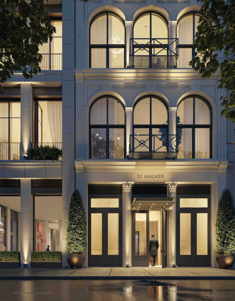 32 Walker is a collection of 5 bespoke residences nestled in a historic landmark district.
